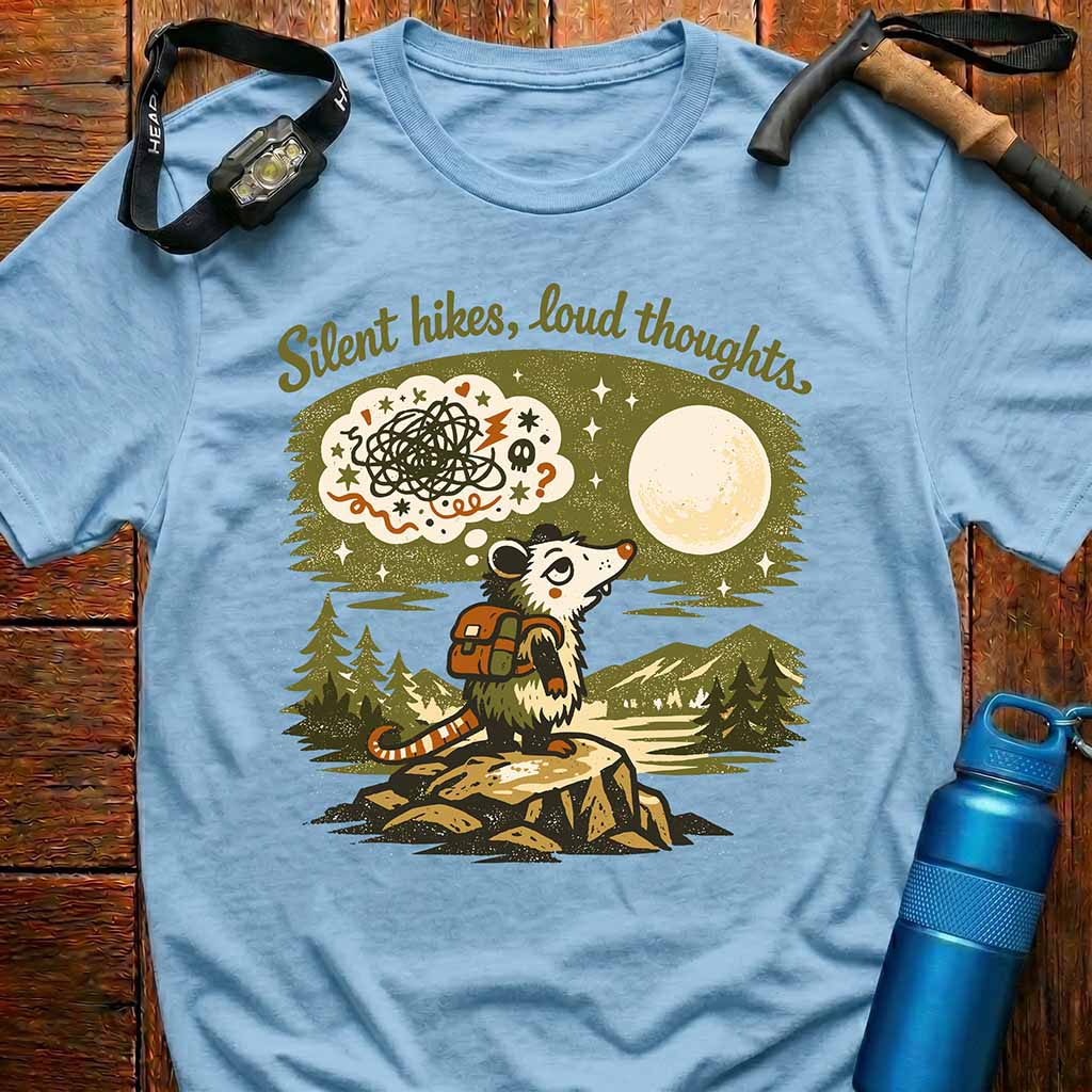 Silent Hikes Opossum T-Shirt
