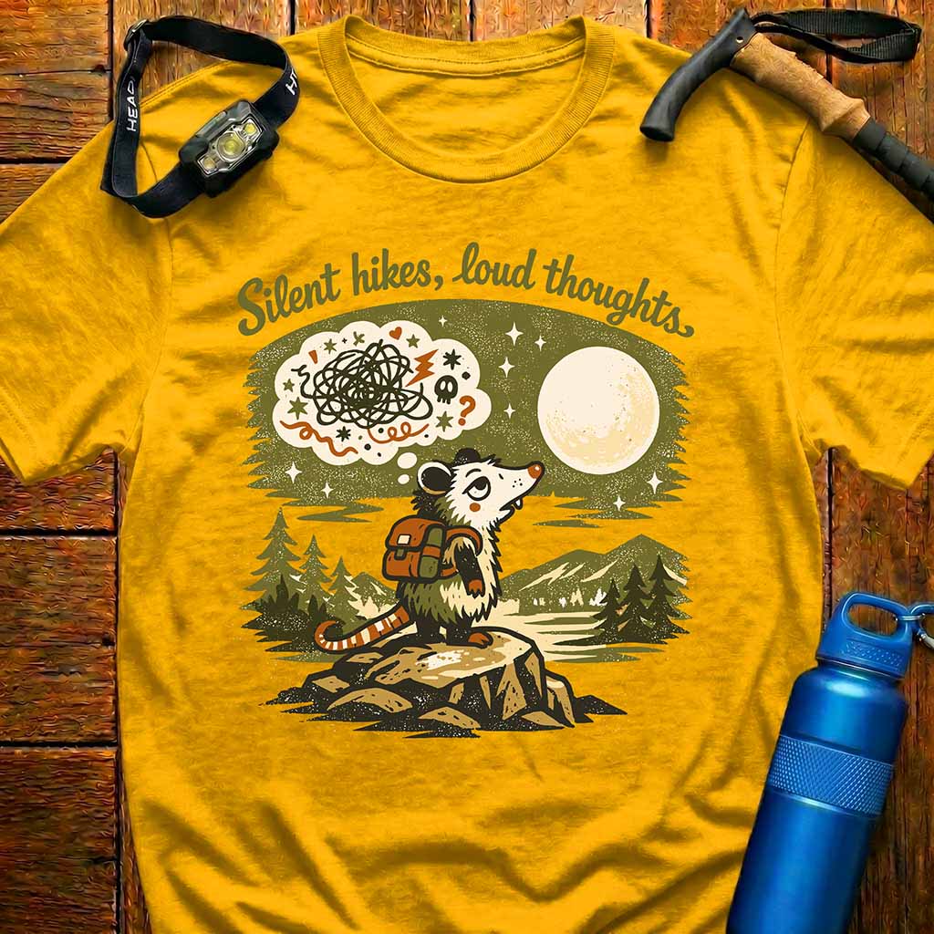 Silent Hikes Opossum T-Shirt