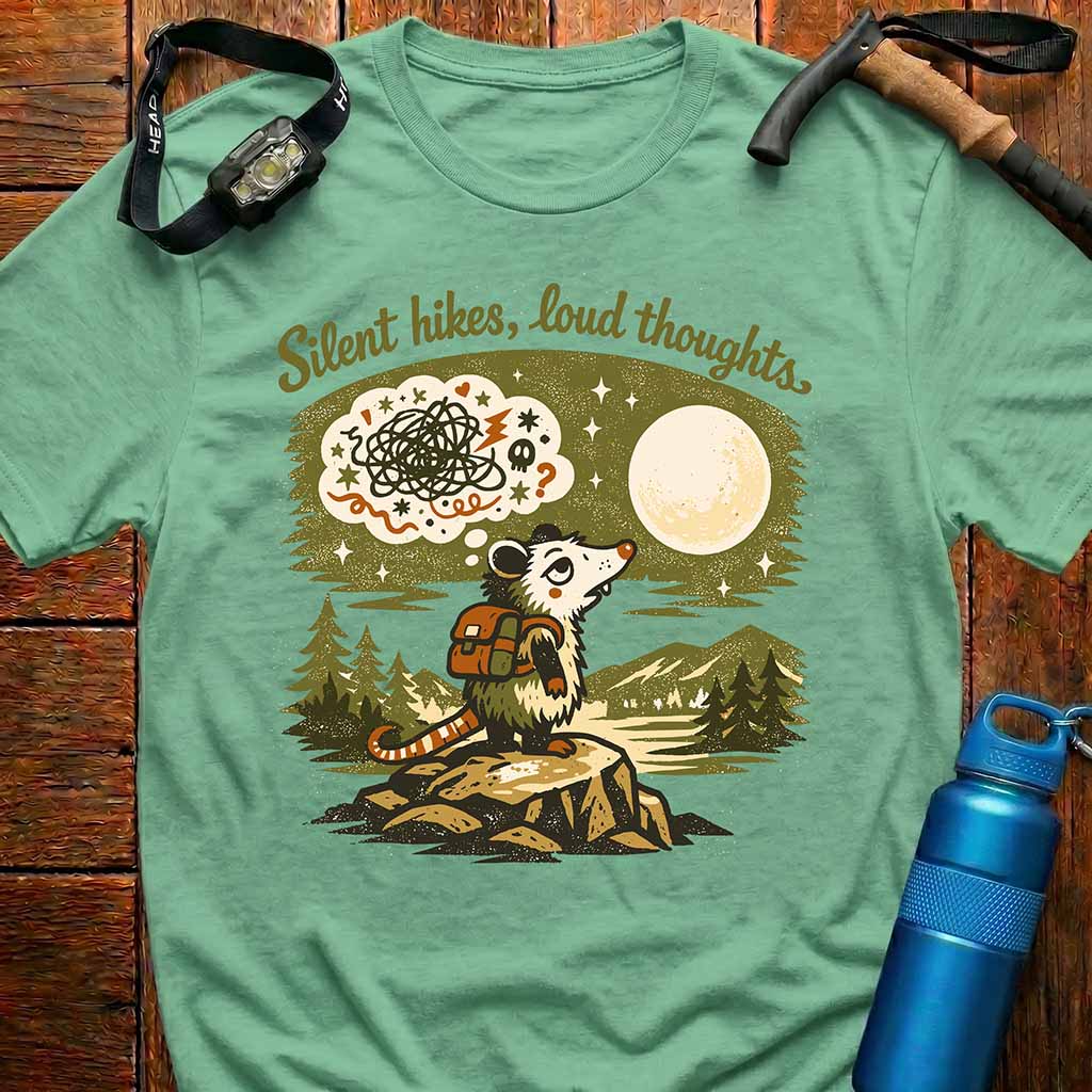 Silent Hikes Opossum T-Shirt