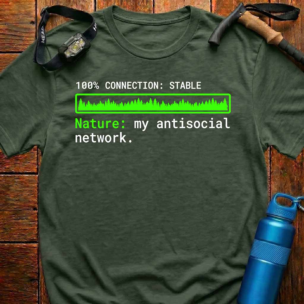 Nature Antisocial Network T-Shirt