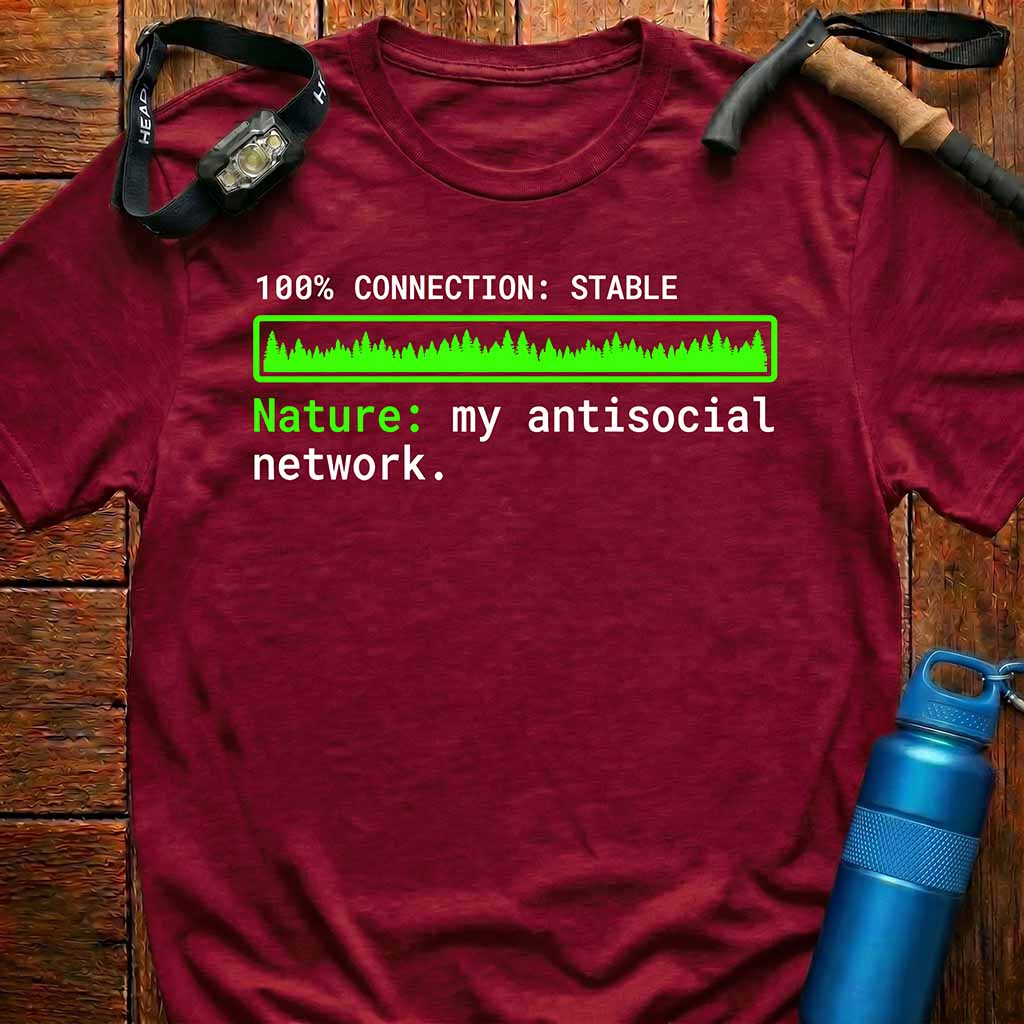Nature Antisocial Network T-Shirt