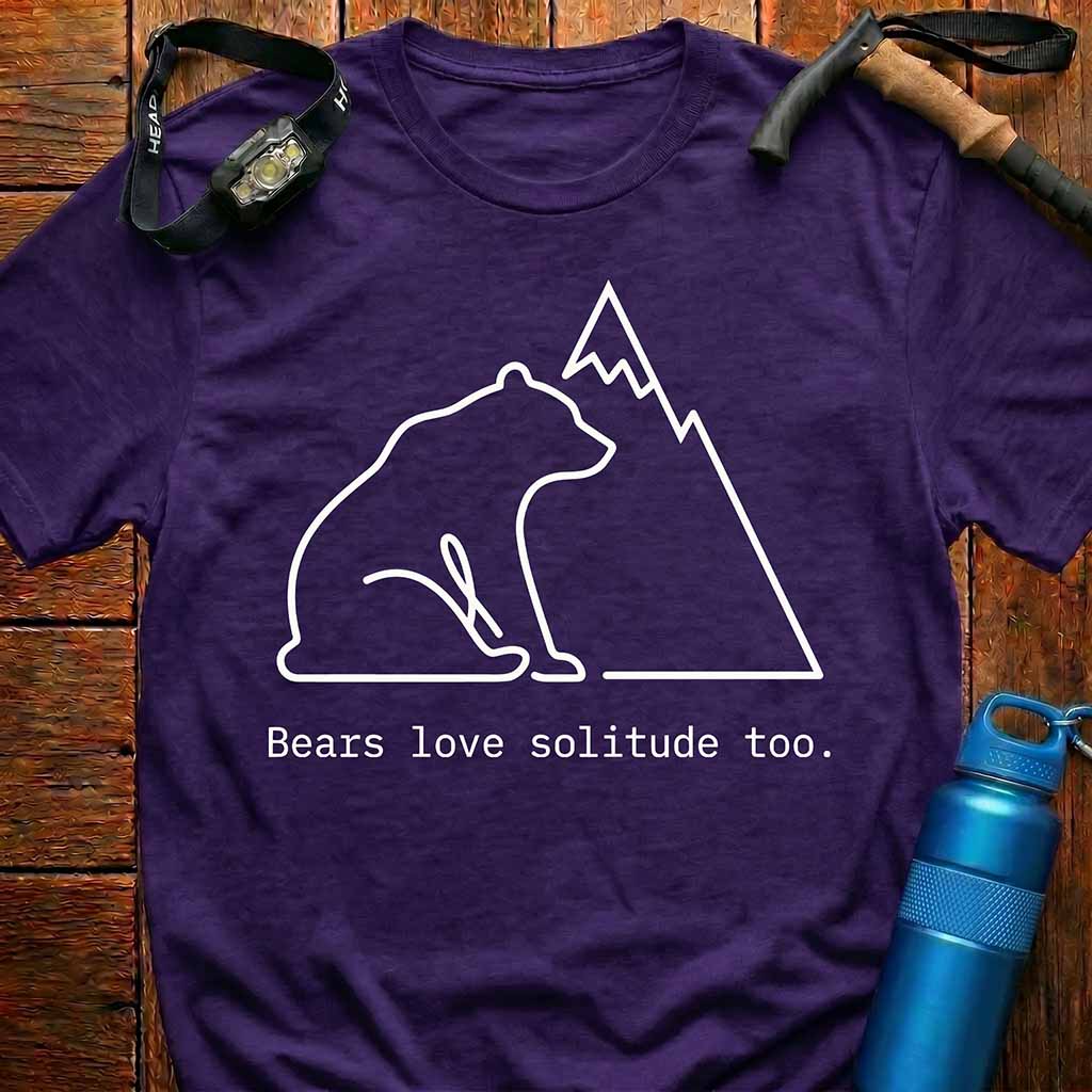 Bears Love Solitude Too T-Shirt