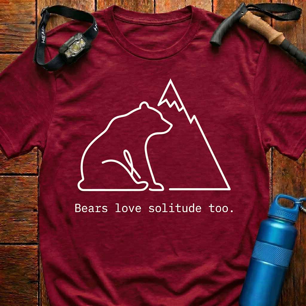 Bears Love Solitude Too T-Shirt