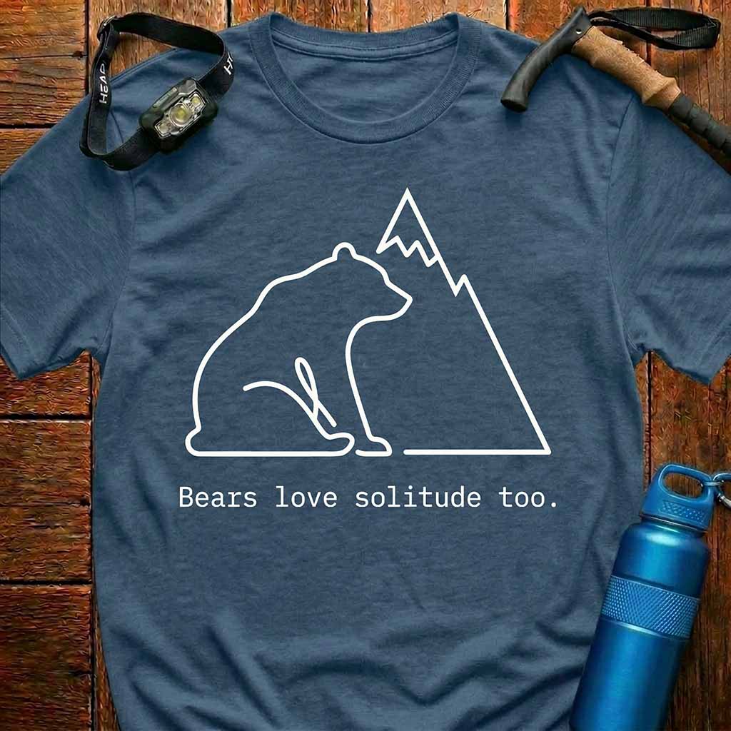 Bears Love Solitude Too T-Shirt
