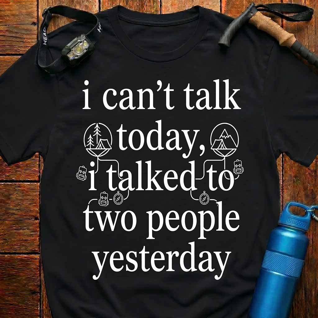 Funny Introvert Camping T-Shirt