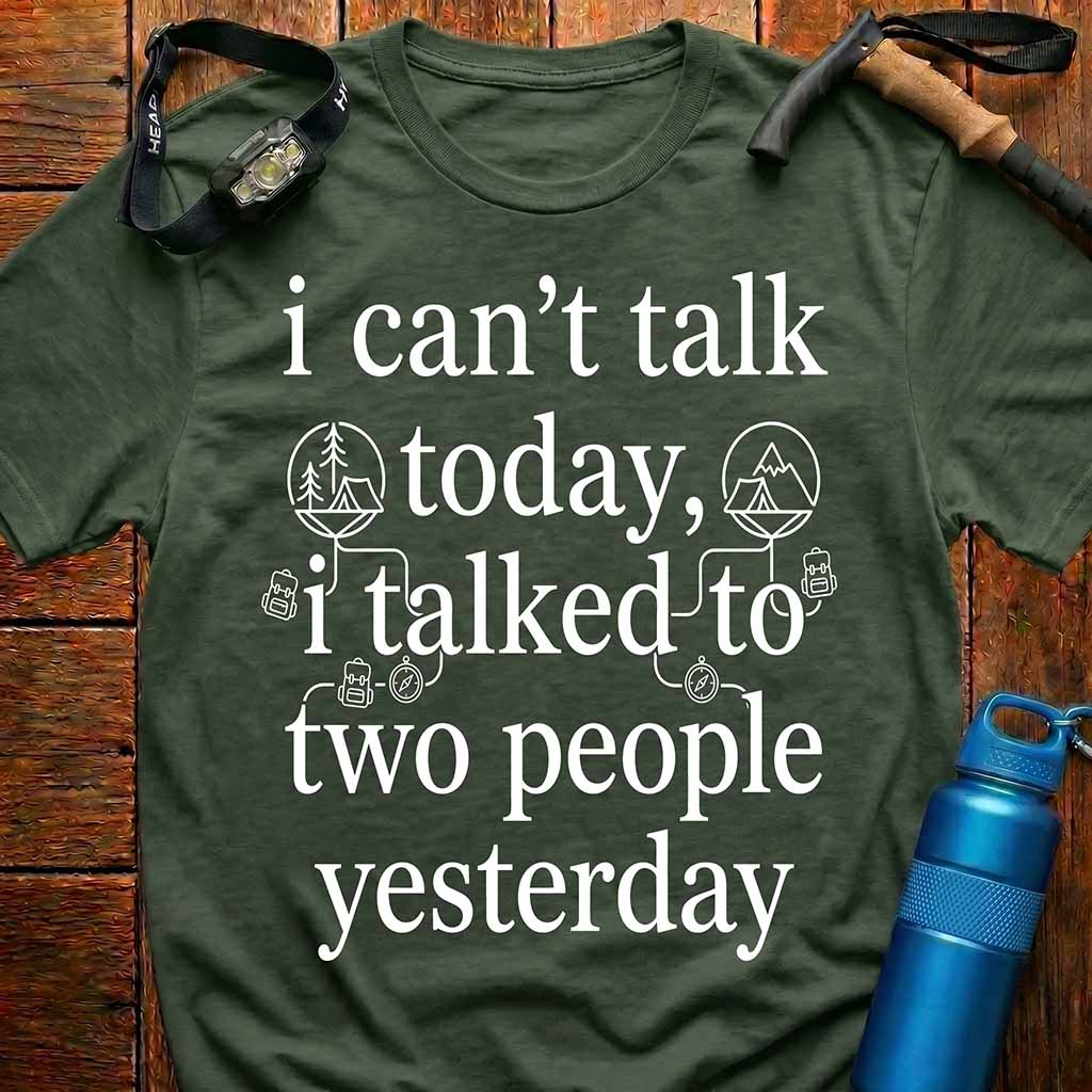 Funny Introvert Camping T-Shirt