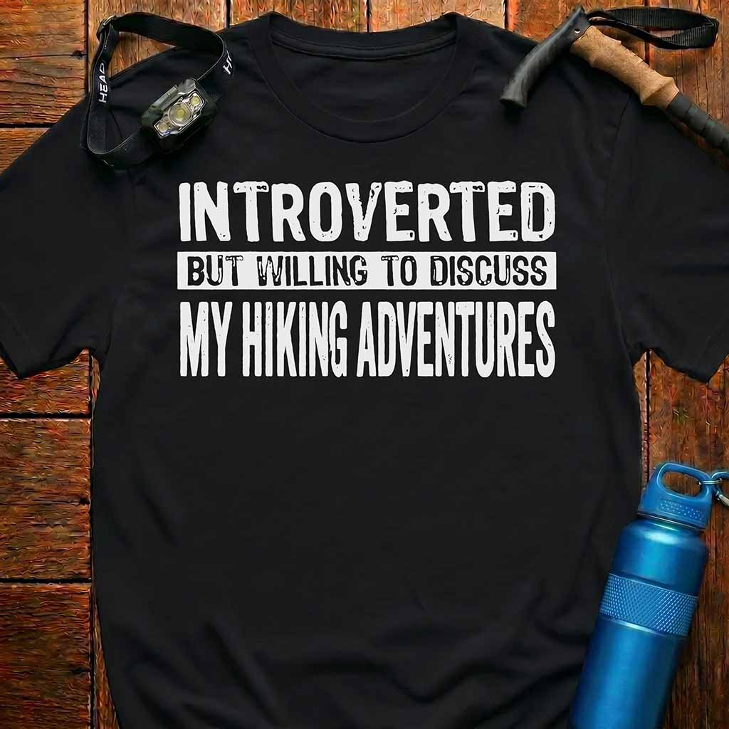 Introverted Hiking Adventures T-Shirt