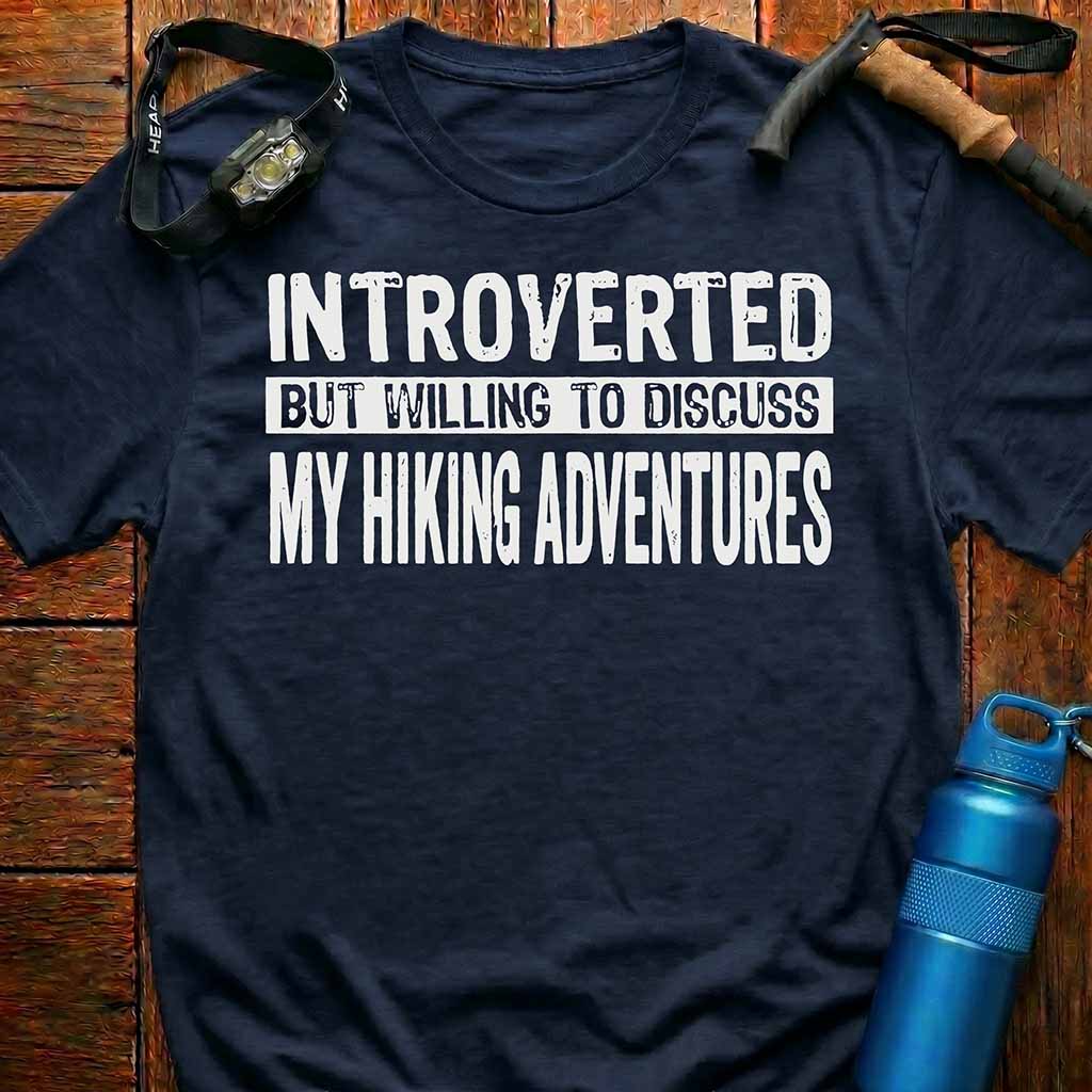 Introverted Hiking Adventures T-Shirt