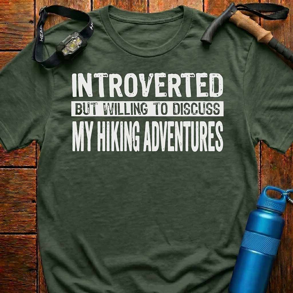 Introverted Hiking Adventures T-Shirt