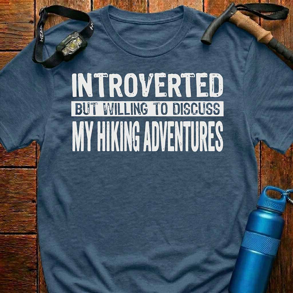Introverted Hiking Adventures T-Shirt