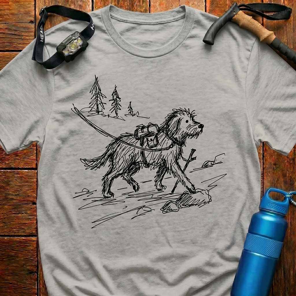 Adventure Dog Hiking T-Shirt