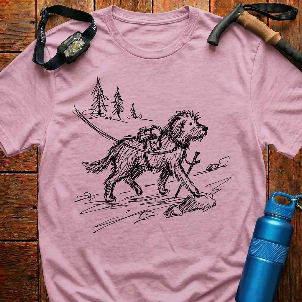Adventure Dog Hiking T-Shirt
