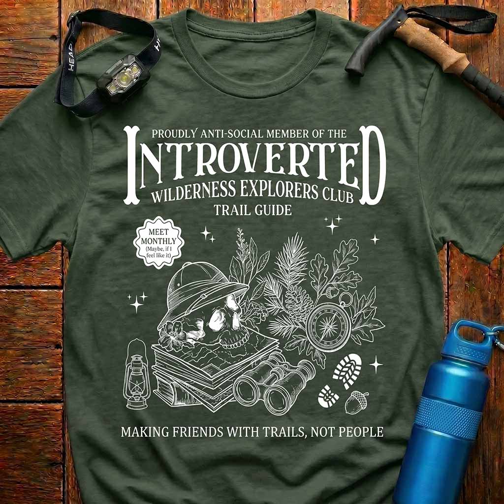 Introverted Wilderness Club T-Shirt
