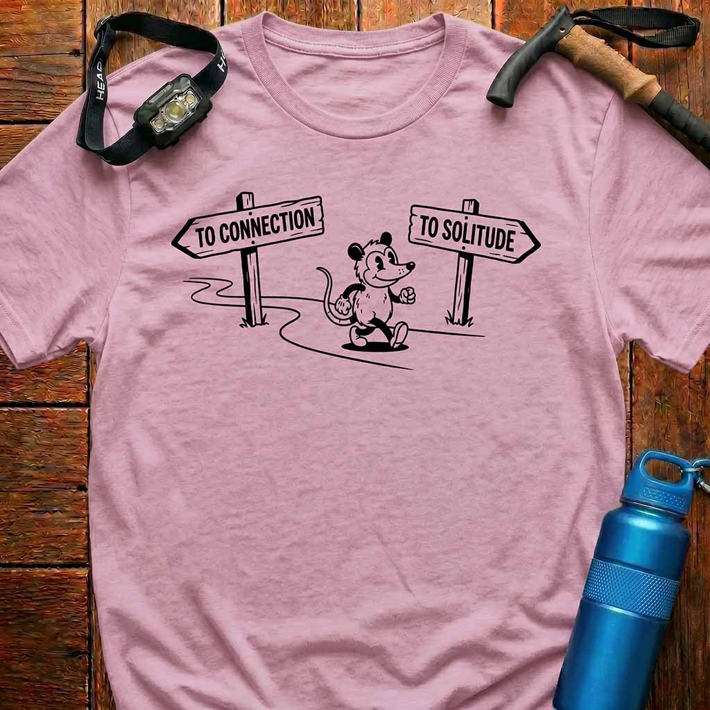 Vintage Opossum Introvert T-Shirt