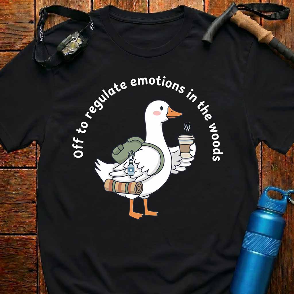 Cute Hiking Goose T-Shirt
