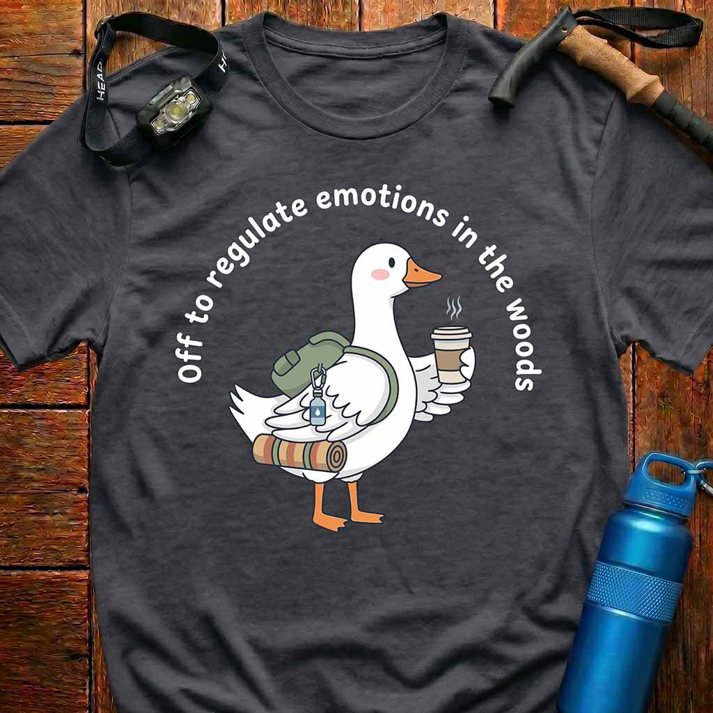 Cute Hiking Goose T-Shirt