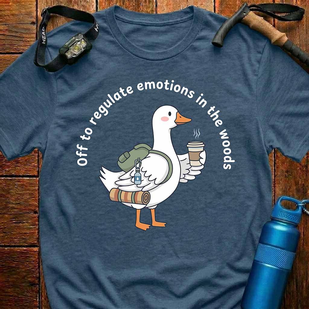 Cute Hiking Goose T-Shirt