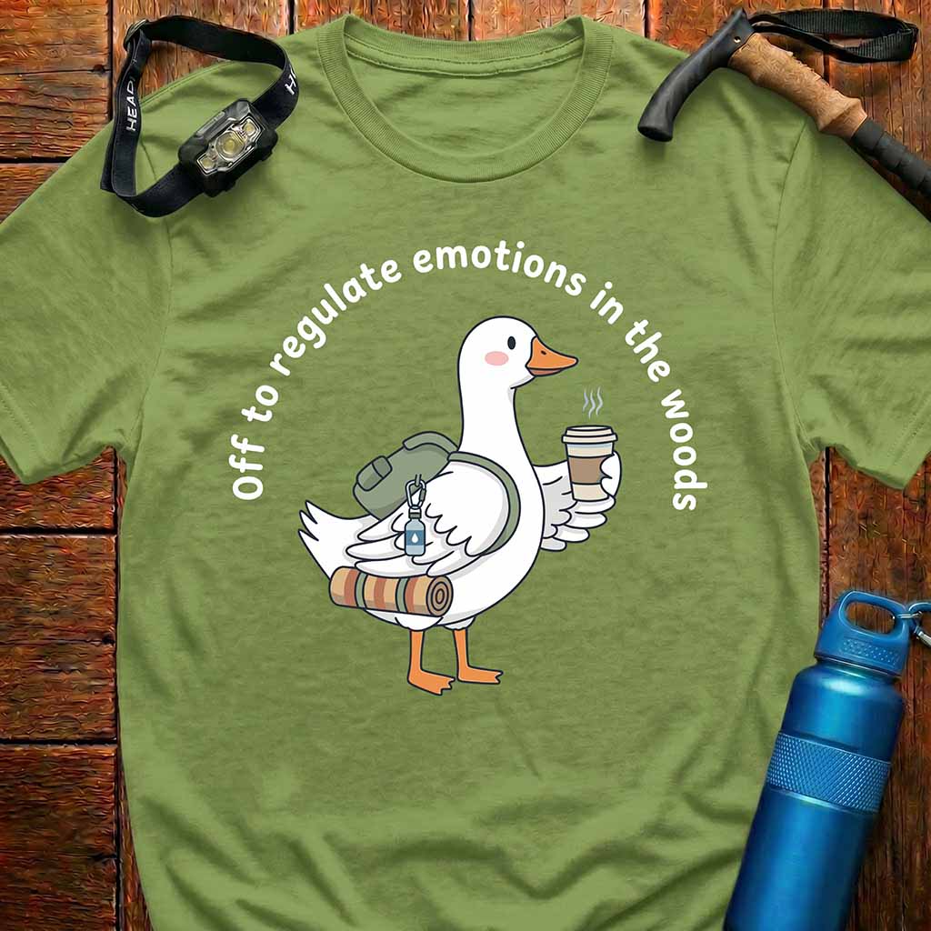 Cute Hiking Goose T-Shirt