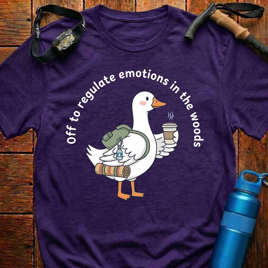 Cute Hiking Goose T-Shirt