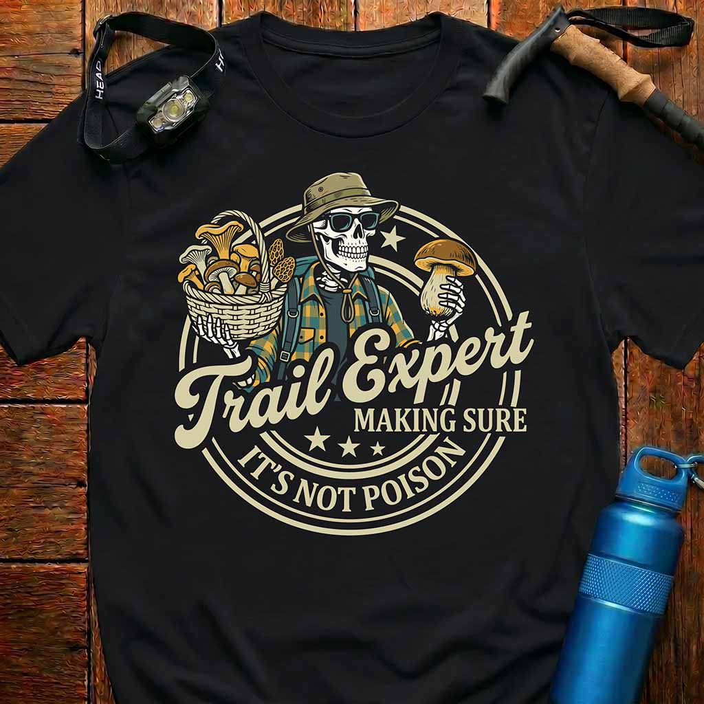 Trail Expert Mushroom Forager T-Shirt