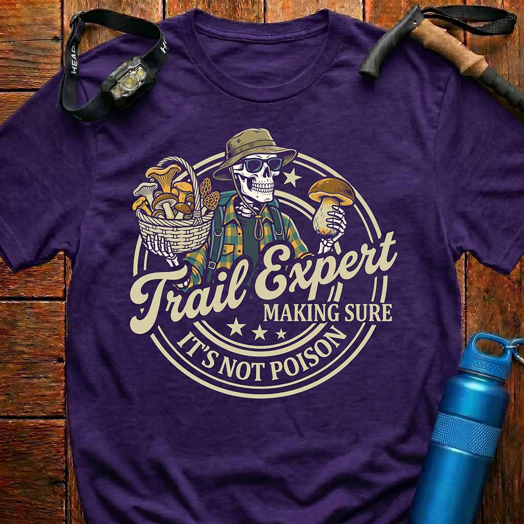 Trail Expert Mushroom Forager T-Shirt