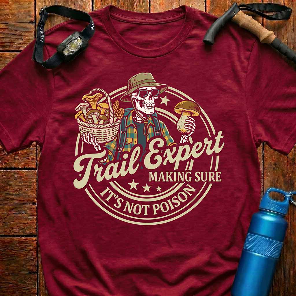 Trail Expert Mushroom Forager T-Shirt