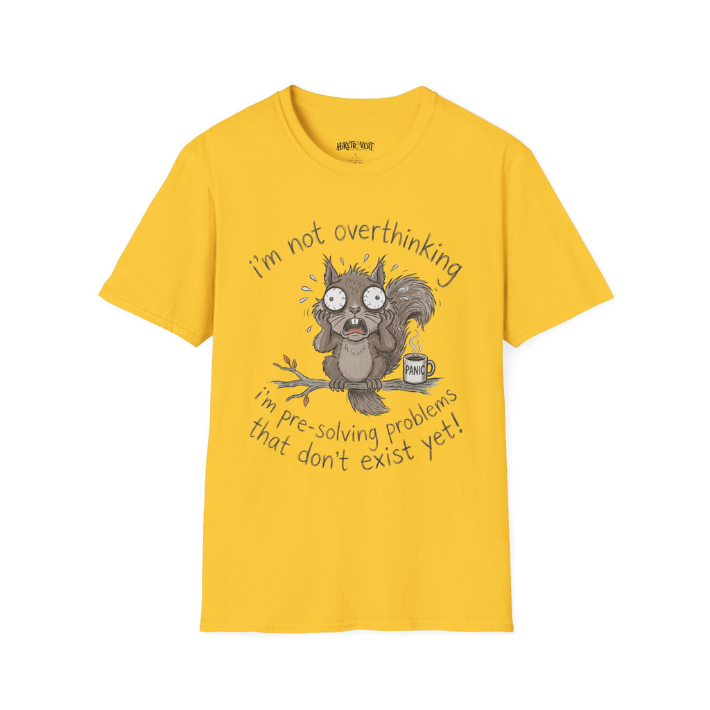 Overthinking Squirrel Tee
