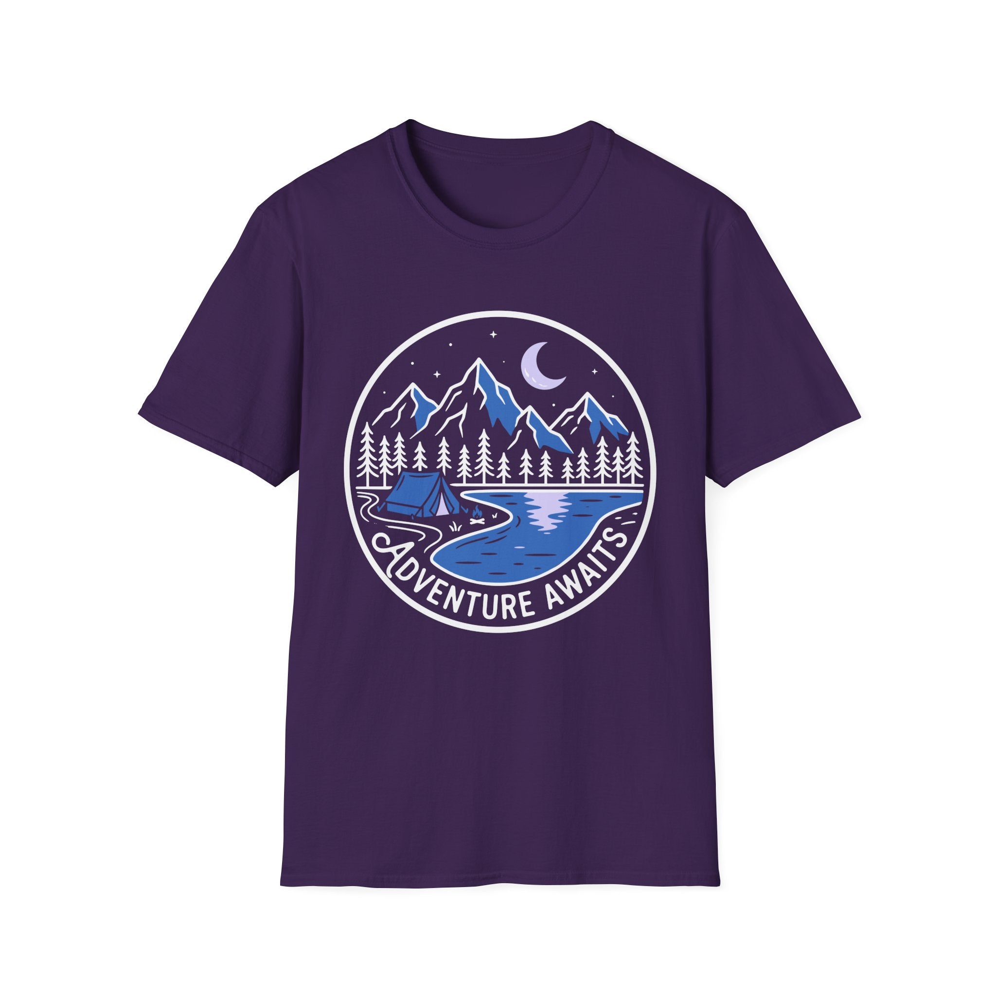 Mountain Night Camping T-Shirt