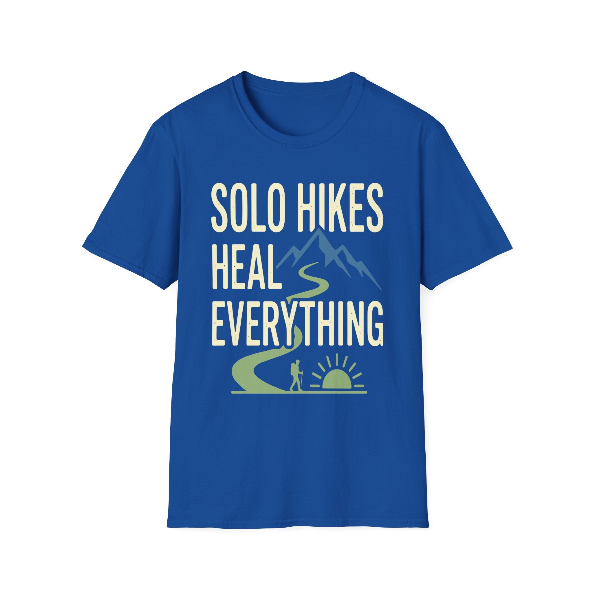 Inspiring Solo Hikes Heal Everything T-Shirt