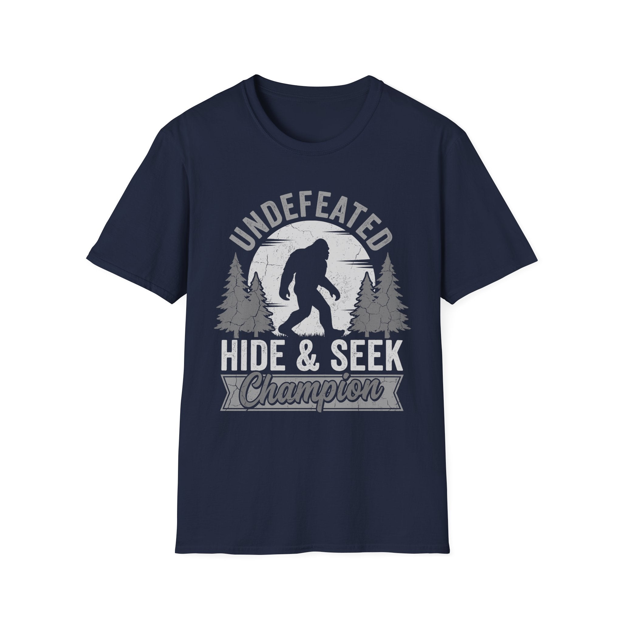 Bigfoot Undefeated Hide & Seek Champion T-Shirt