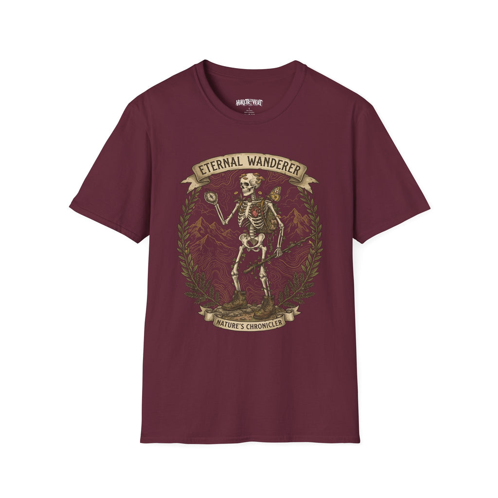 Eternal Wanderer Skeleton Nature’s Chronicles T-Shirt