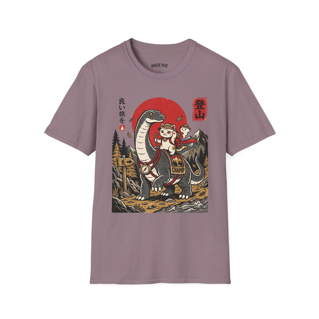 Champ and Cat Hiking Tee