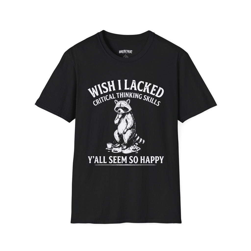 Critical Thinking Raccoon Tee