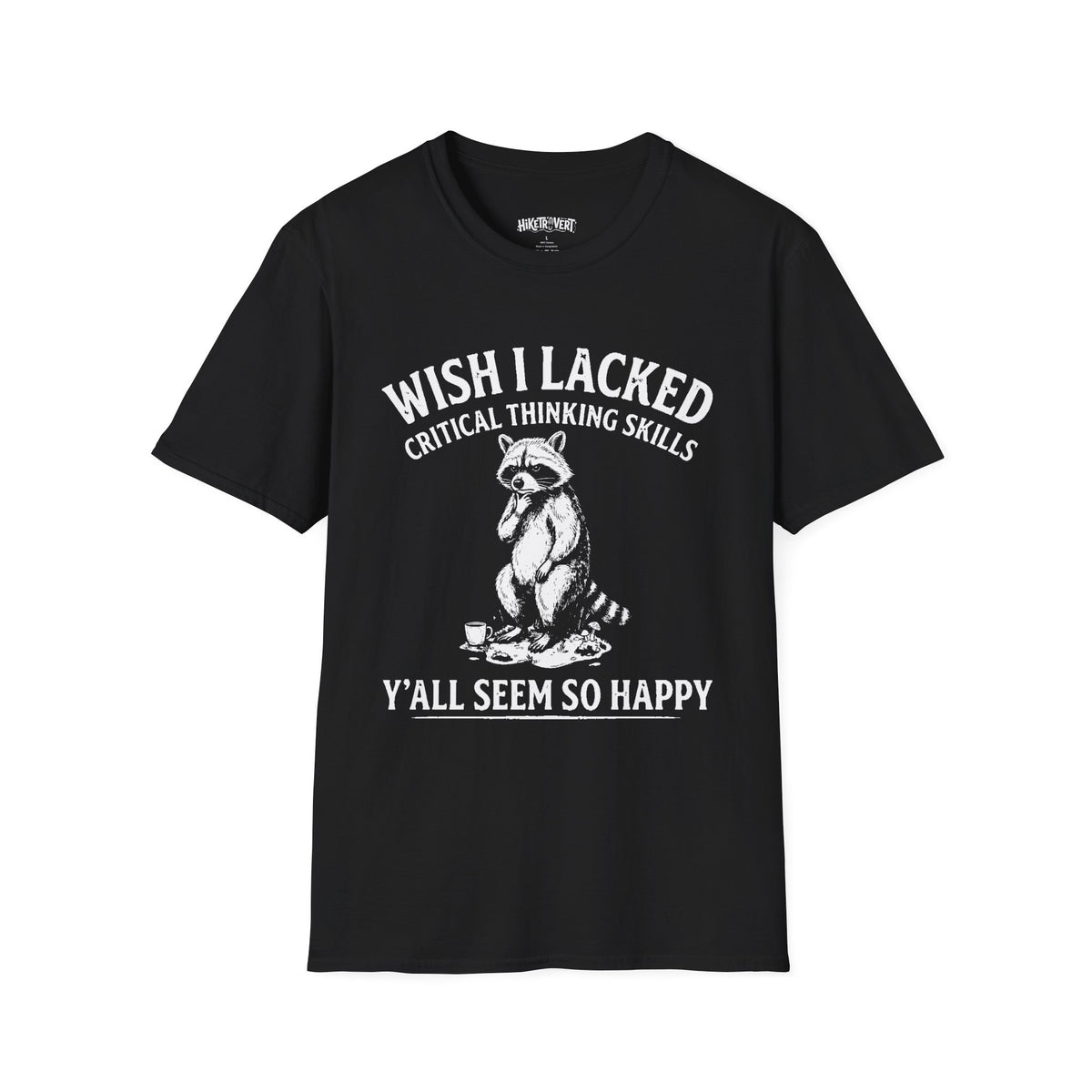Critical Thinking Raccoon Tee
