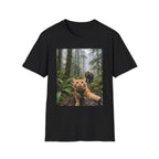 Adventurous Cat Selfie T-shirt