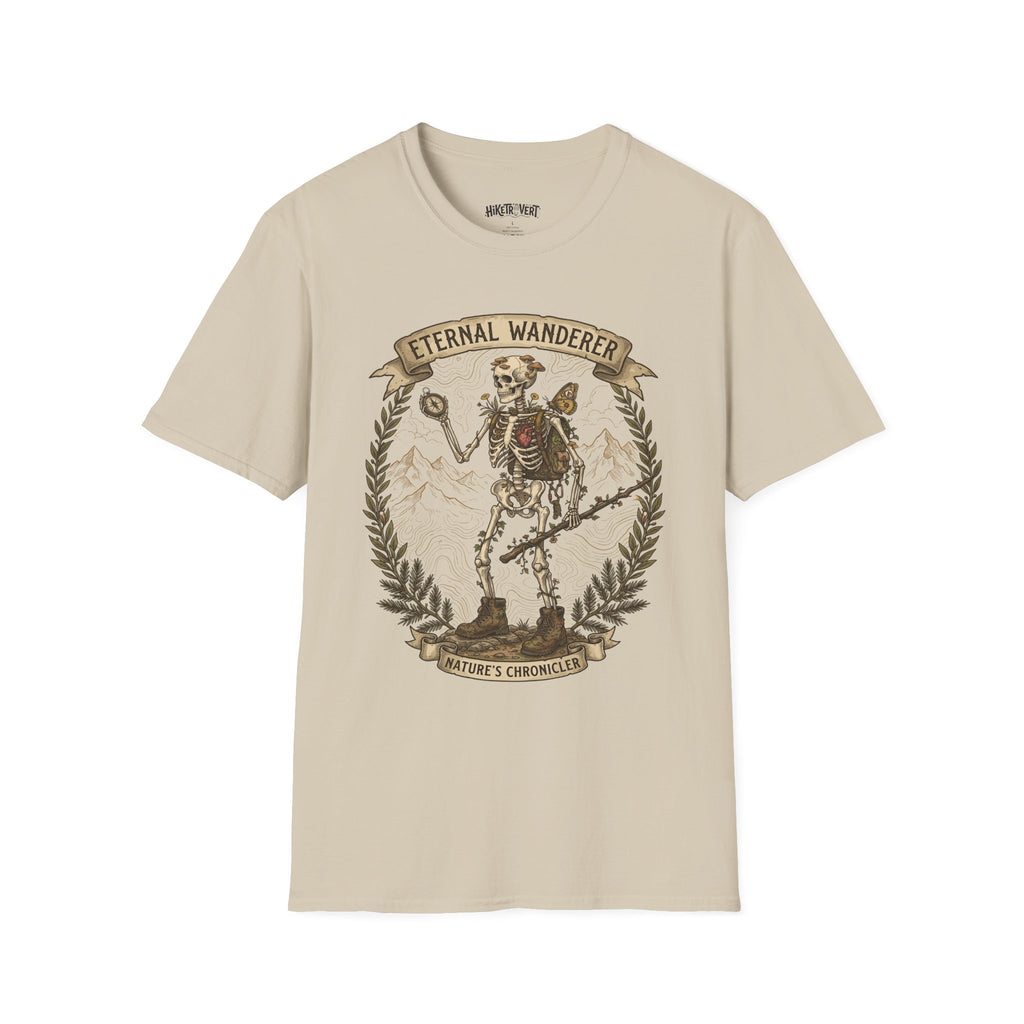 Eternal Wanderer Skeleton Nature’s Chronicles T-Shirt