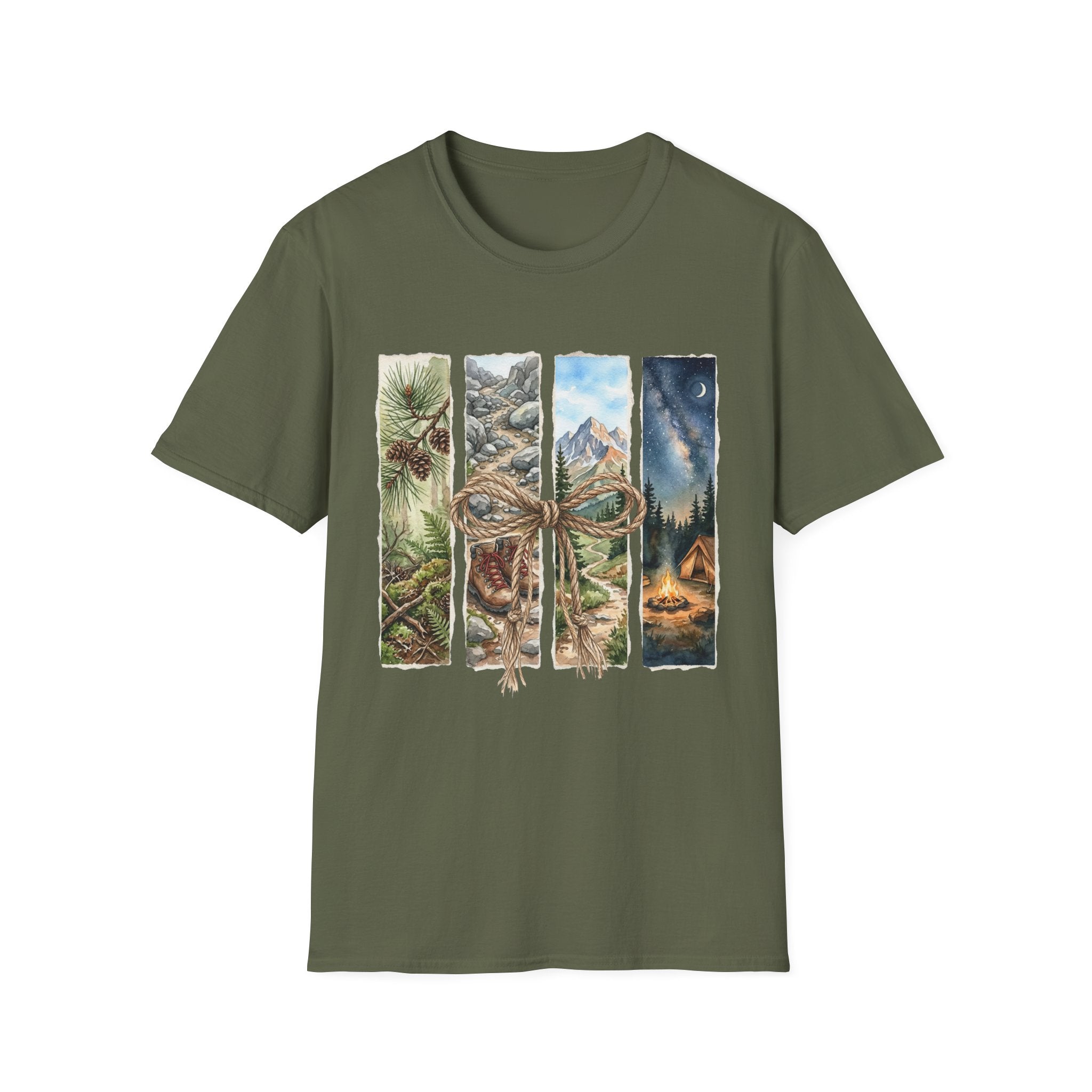 Explore Nature Adventure Art T-shirt