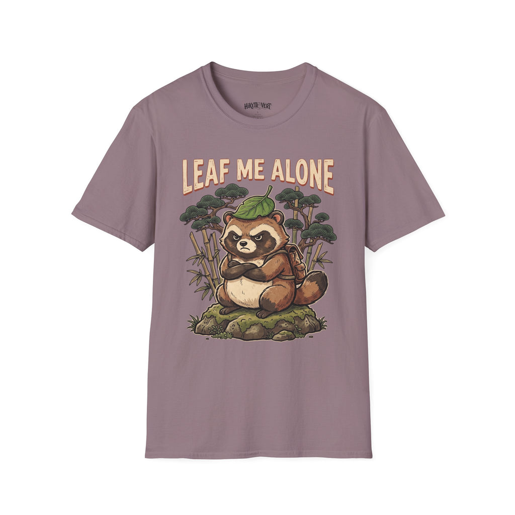 Leaf Me Alone Raccoon Tee