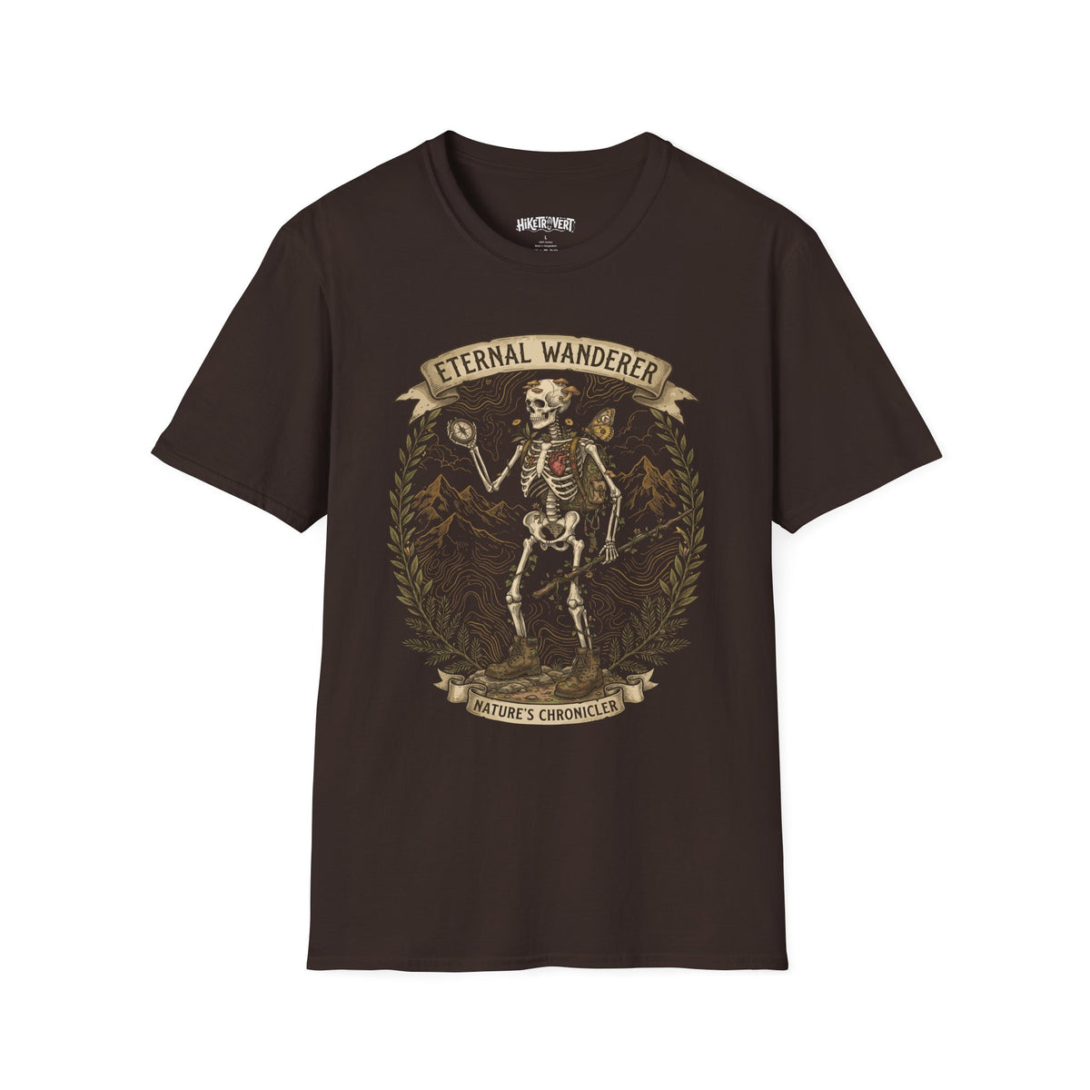 Eternal Wanderer Skeleton Nature’s Chronicles T-Shirt