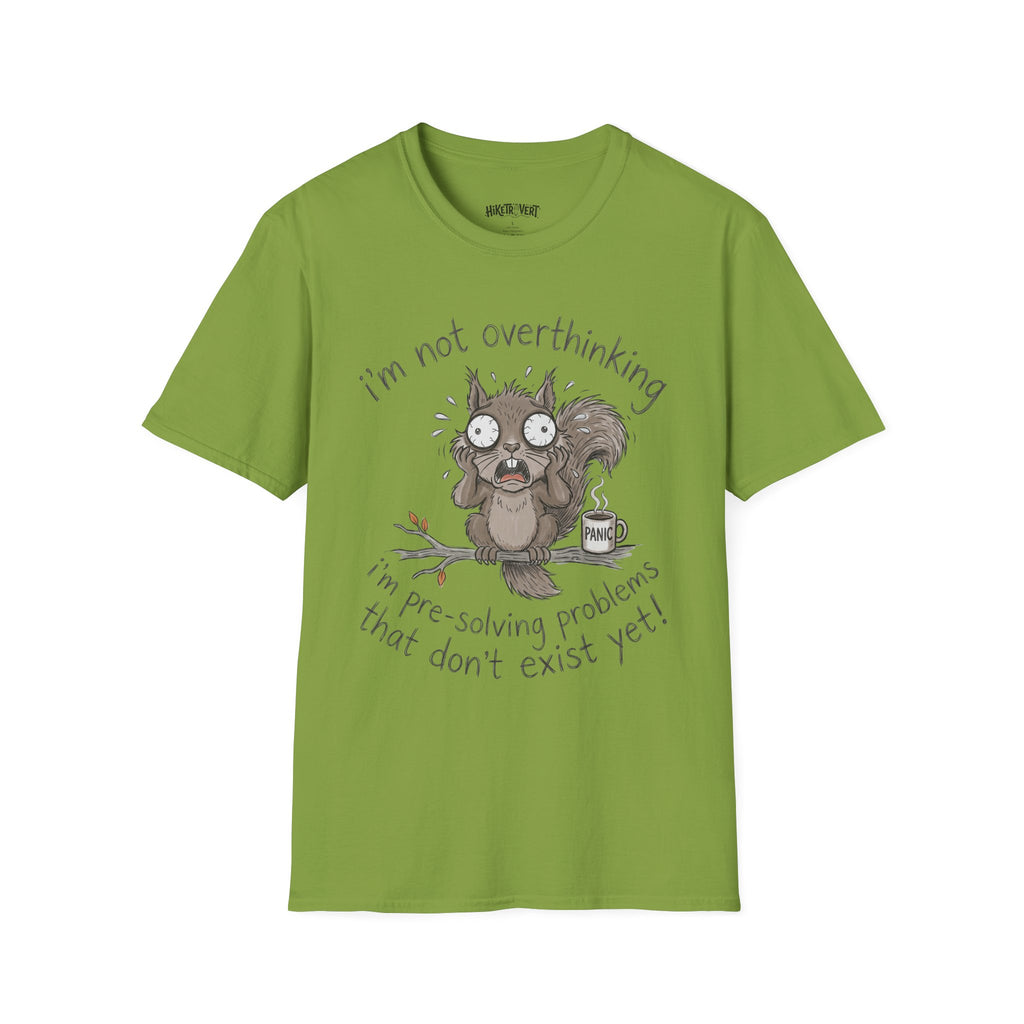 Overthinking Squirrel Tee