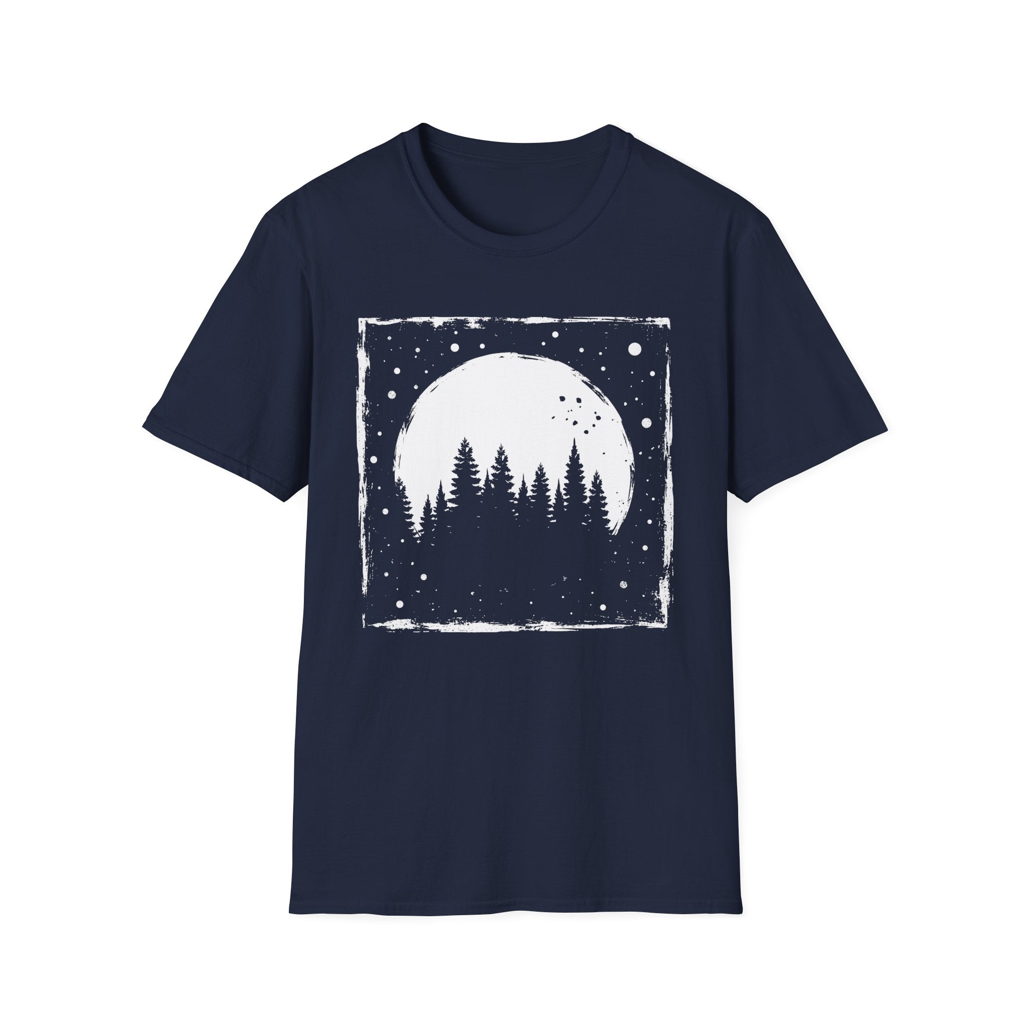Rustic Moonlit Forest T-Shirt