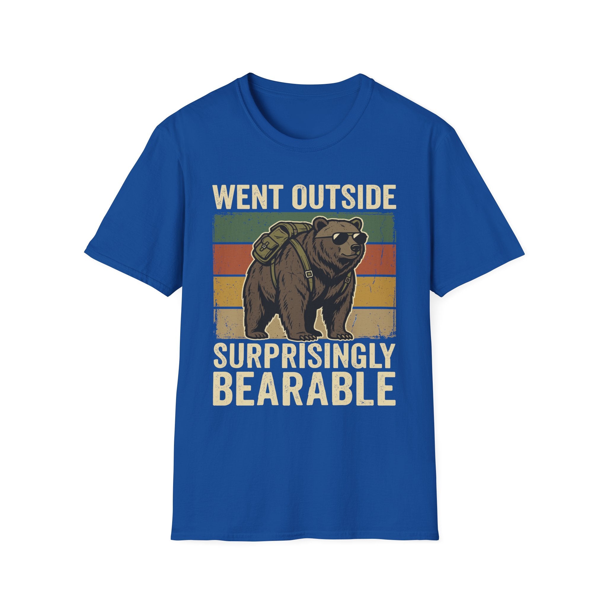 Introvert Outdoors Bear Humor T-Shirt