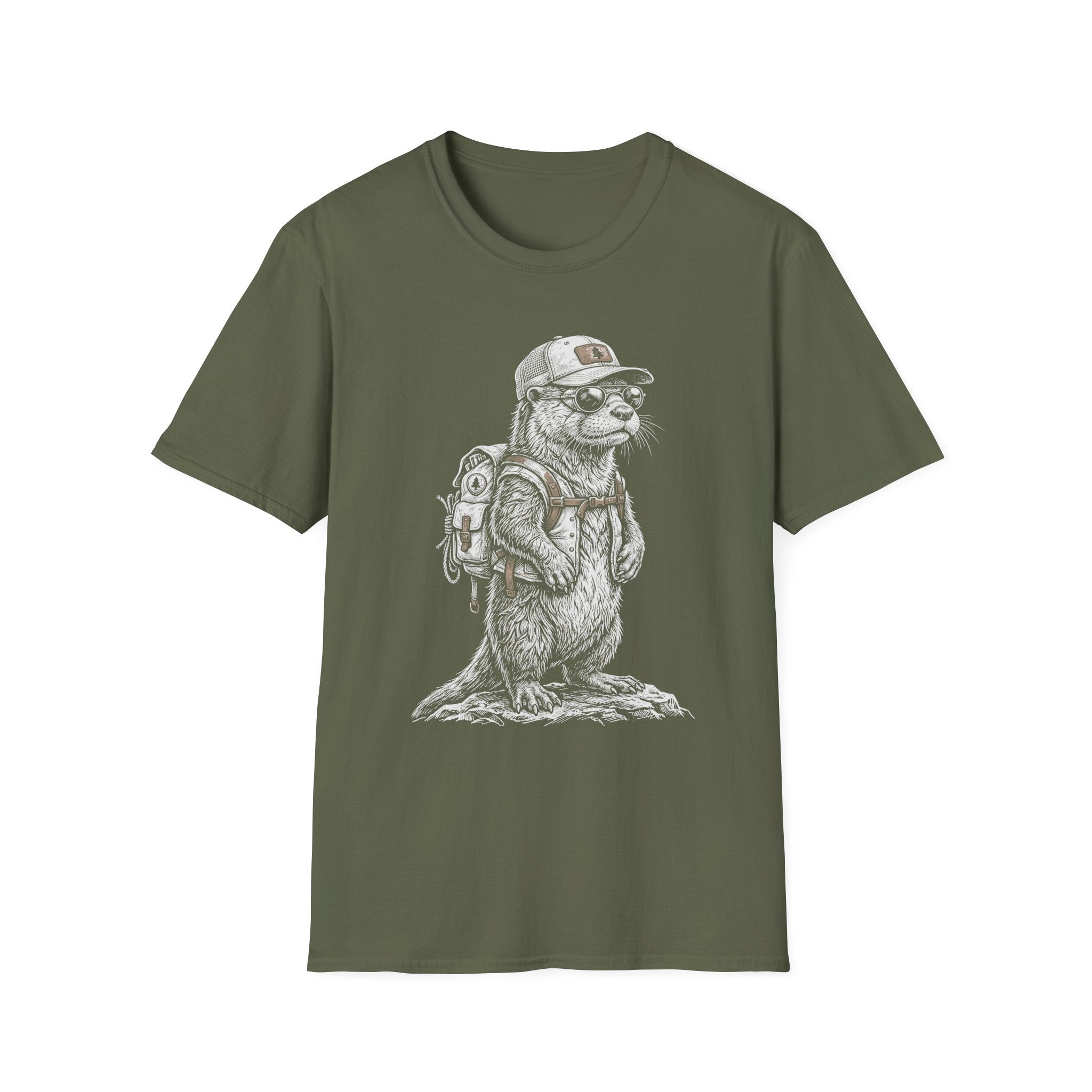 Adventure Otter Hiking T-Shirt