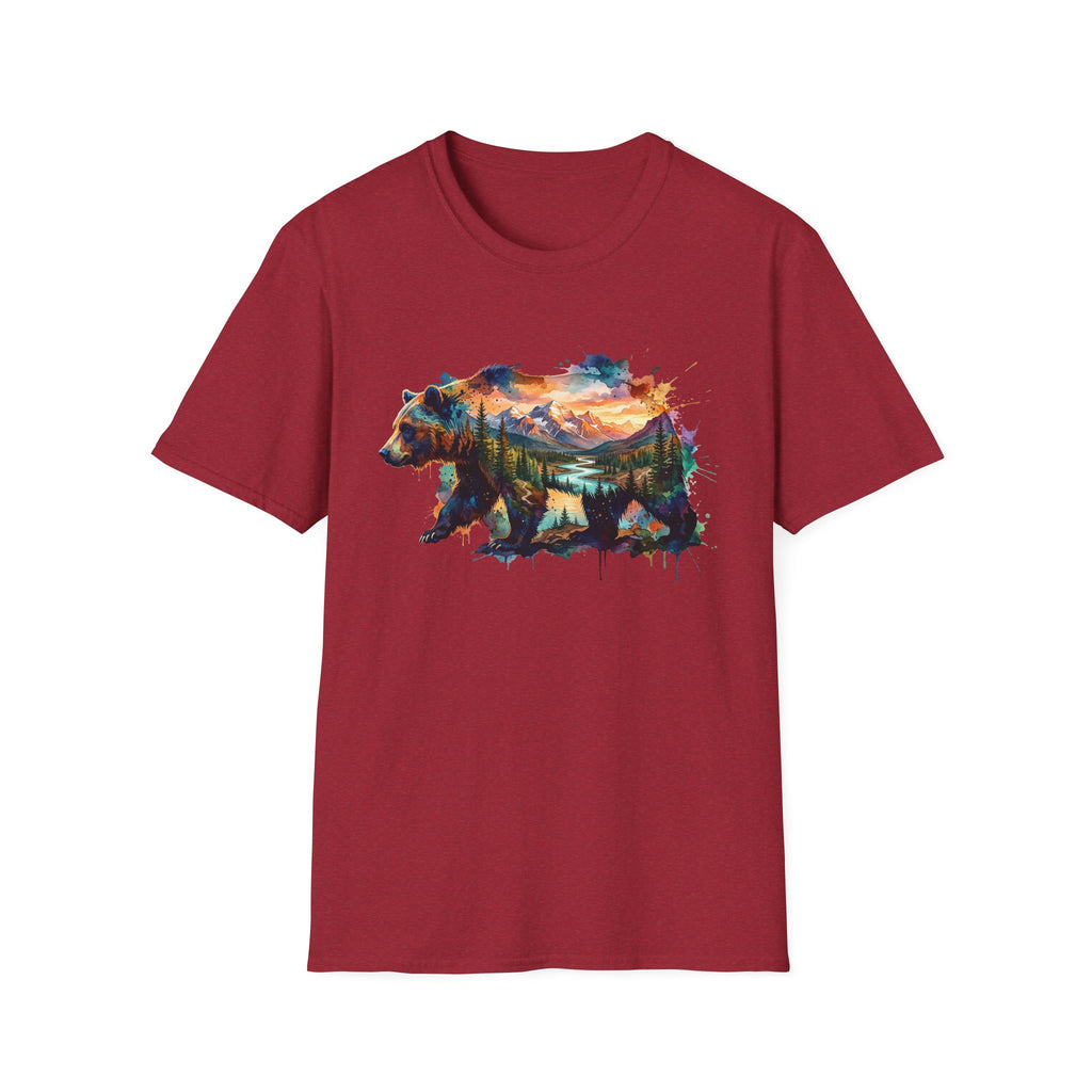 Wilderness Bear Art T-shirt