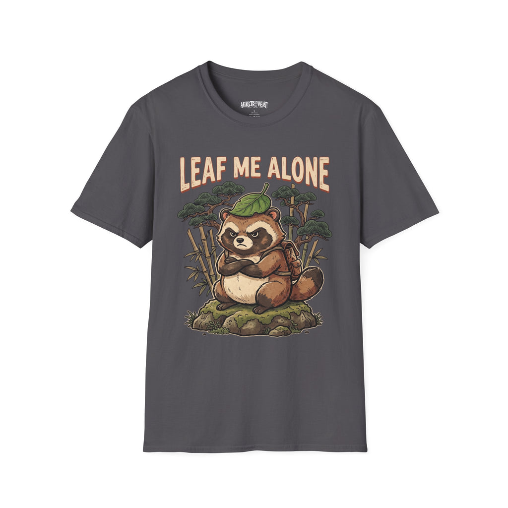 Leaf Me Alone Raccoon Tee