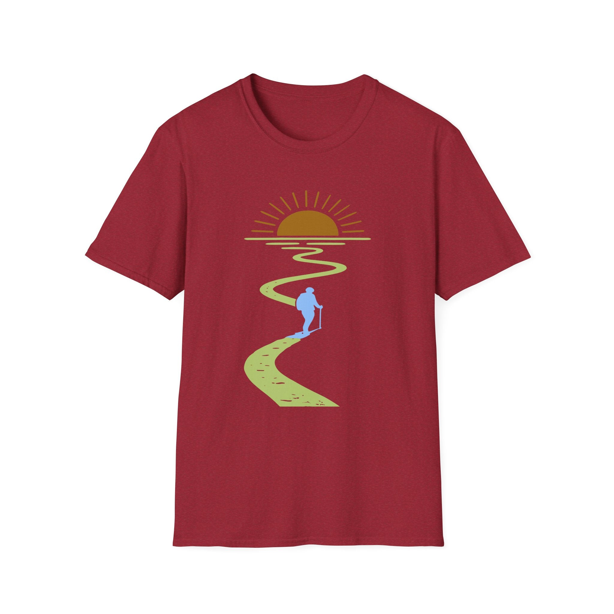 Inspiring Sunrise Hiking Path T-Shirt