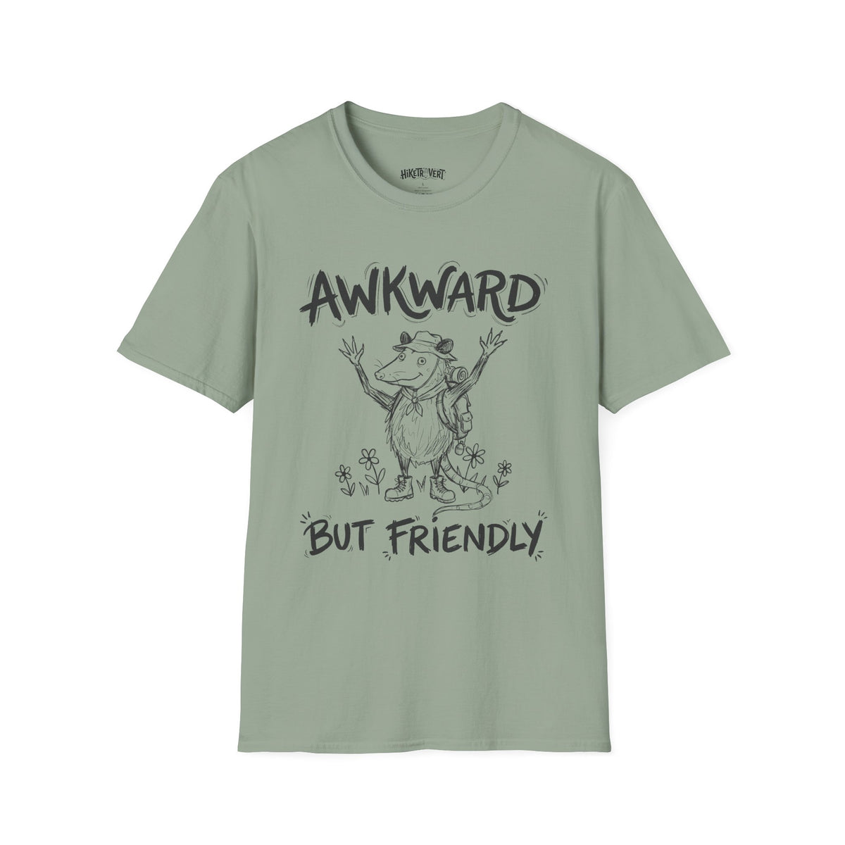 Awkward Friendly Opossum Tee