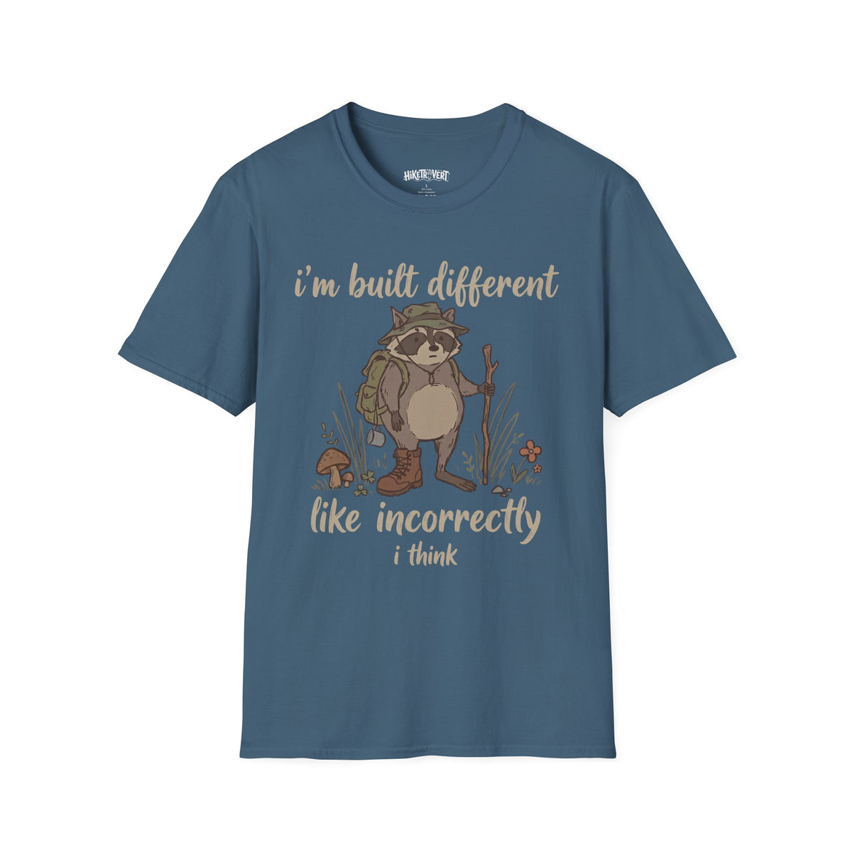 Built Different Raccoon Tee