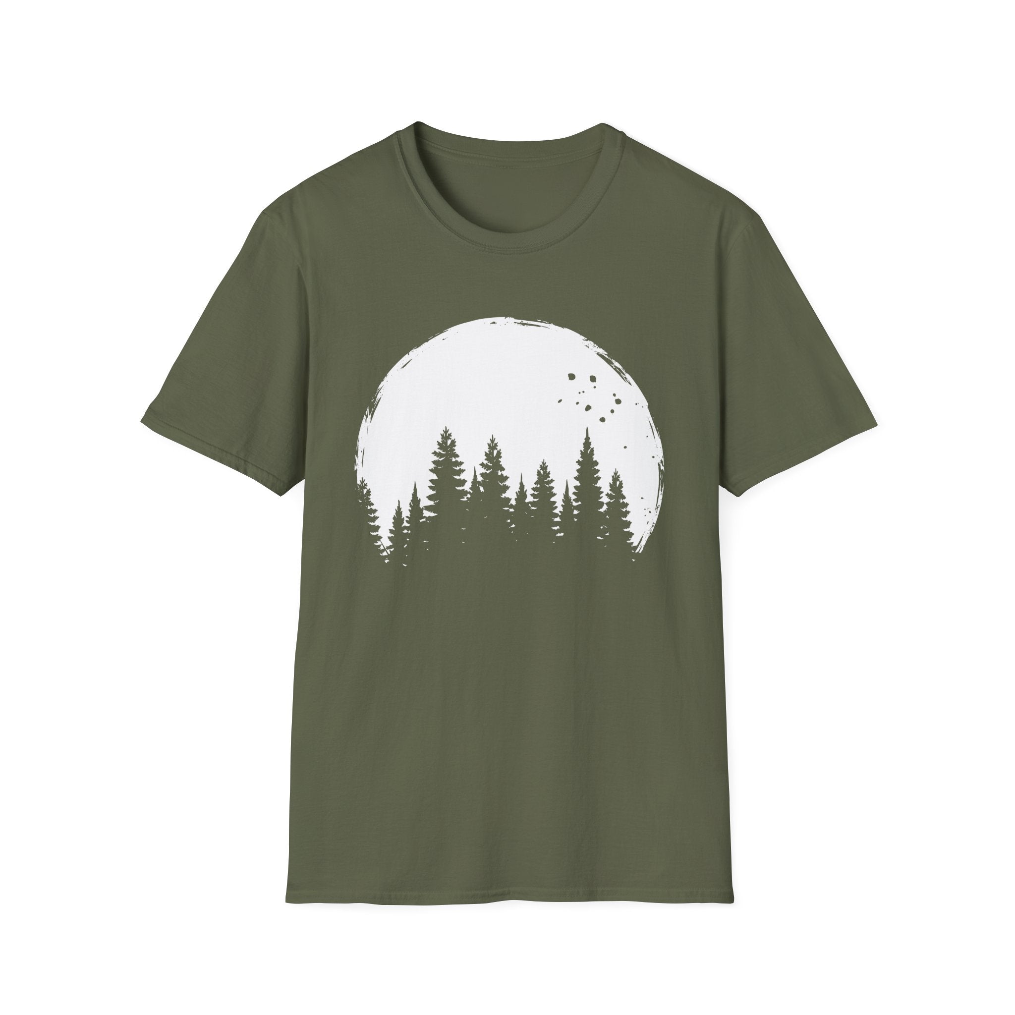 Moon & Pine Forest T-Shirt