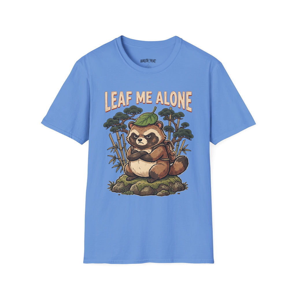 Leaf Me Alone Raccoon Tee